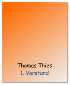 Thomas Thies 1. Vorstand